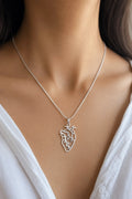 Anatomical Heart Sterling Silver Pendant