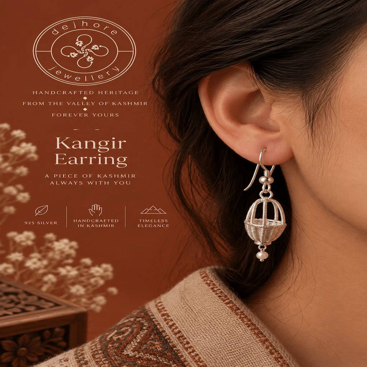 Hand-Woven Kangir Earring