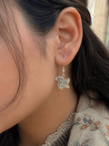 Kashmir Map hanging Earring