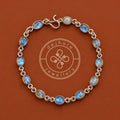 Opal Silver Bracelet